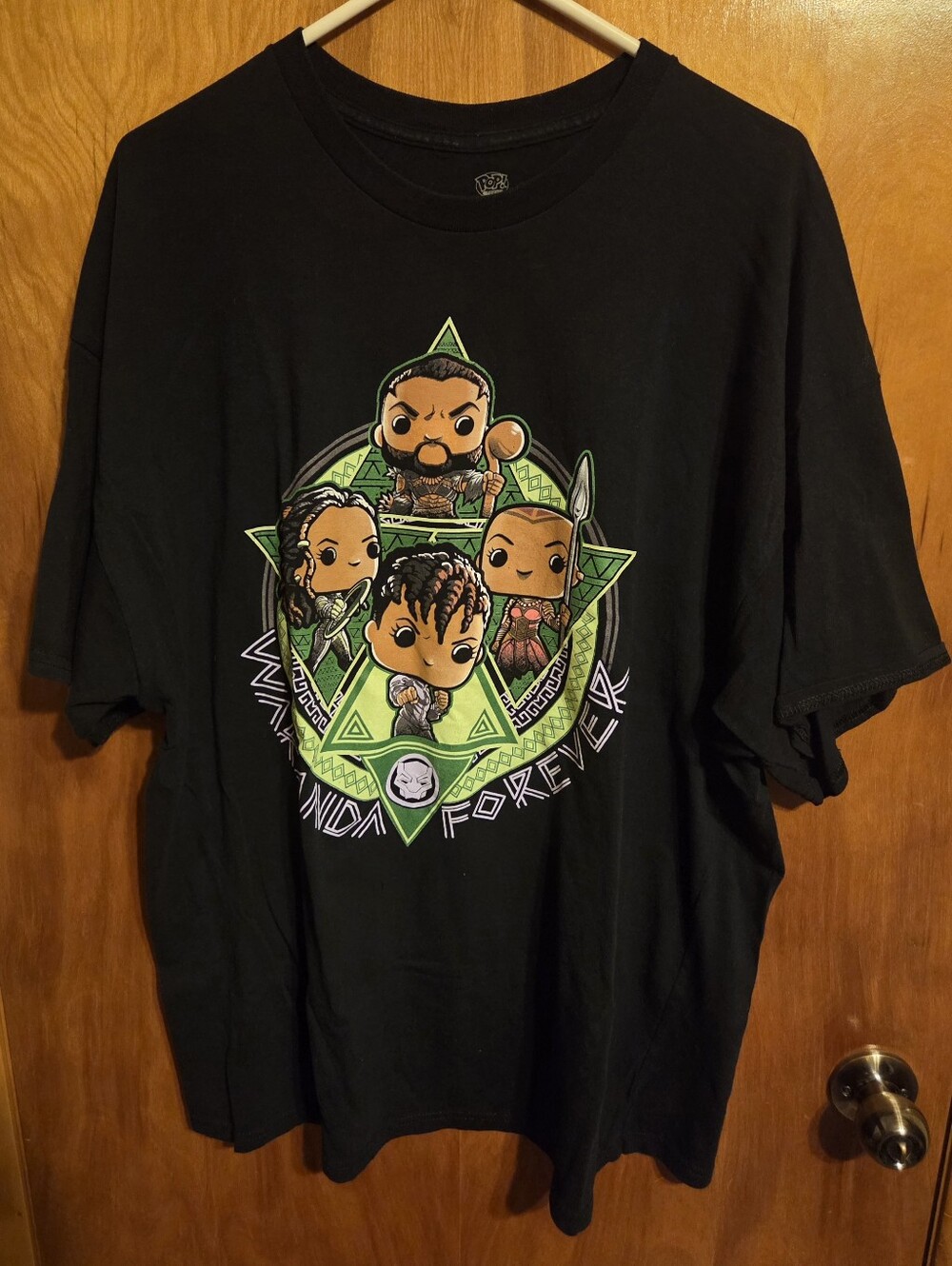 Wakanda Forever Black Panther T-Shirt Size 2XL Marvel Collector Corps Exclusive